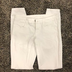 American Eagle White Jeggings